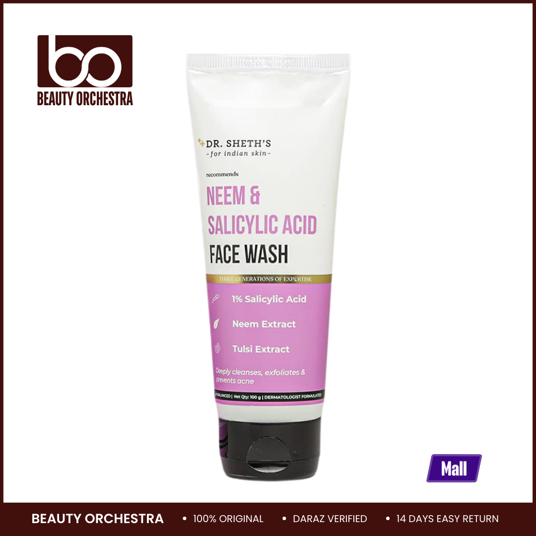 Picture of Dr. Sheth's Neem & Salicylic Acid Face Wash - 100g