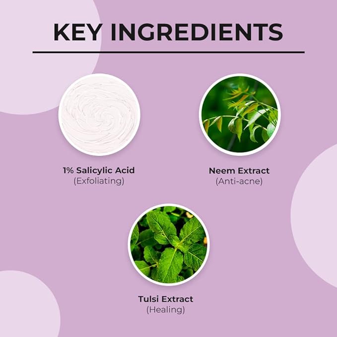 Picture of Dr. Sheth's Neem & Salicylic Acid Face Wash - 100g