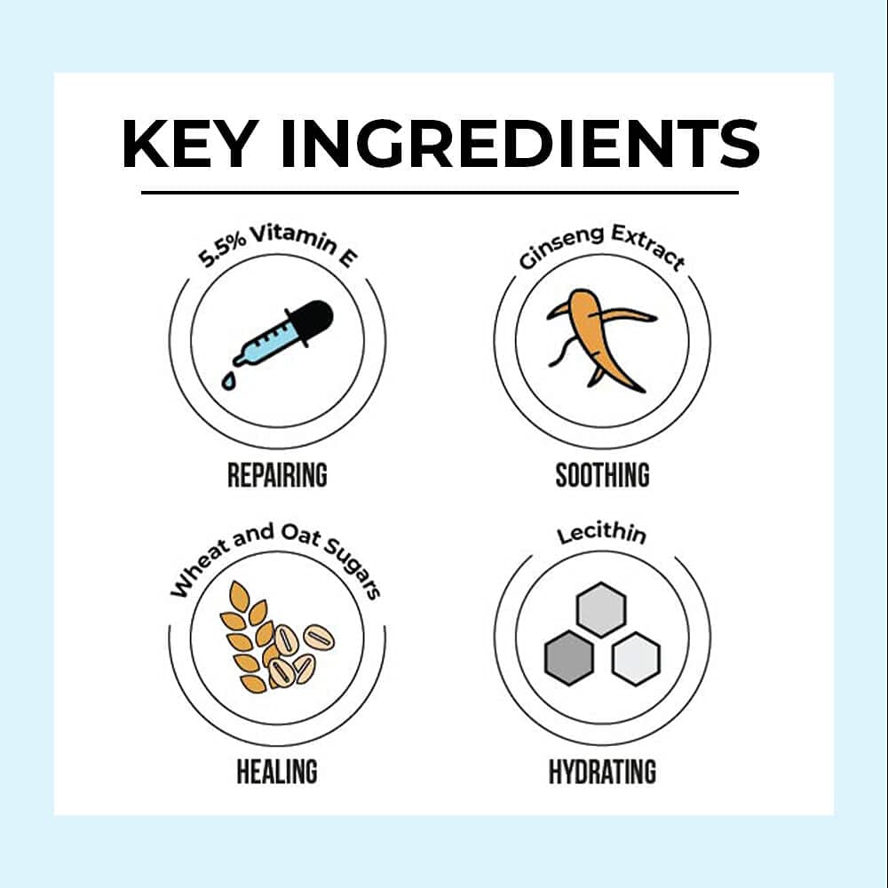 Picture of Dr. Sheth's Vitamin E & Ginseng Face Moisturizer Cream for Instant Hydration Non-Greasy Fast-Absorbing for All Skin Types for Women & Men 50g