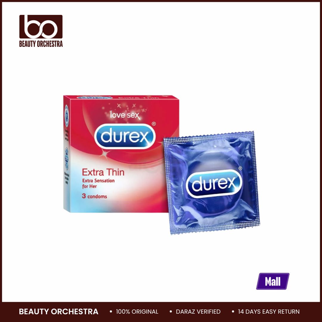 Picture of Durex Extra Thin Condom 3's Pack