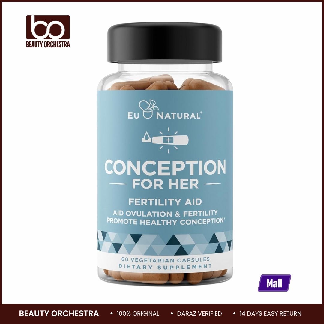 Picture of Eu Natural Conception for Her Capsules & Gummies Bundle – Aids Ovulation Hormonal Balance & Regular Cycles – 60 Capsules