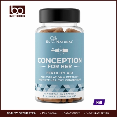 Picture of Eu Natural Conception for Her Capsules & Gummies Bundle – Aids Ovulation Hormonal Balance & Regular Cycles – 60 Capsules
