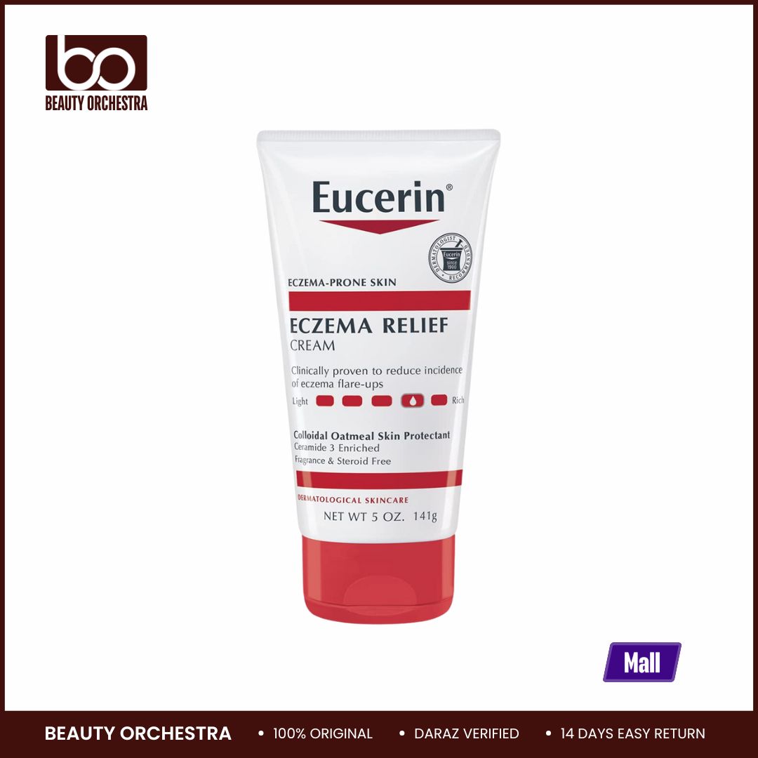 Picture of Eucerin Eczema Relief Cream - Full Body Daily Lotion for Eczema - 141g
