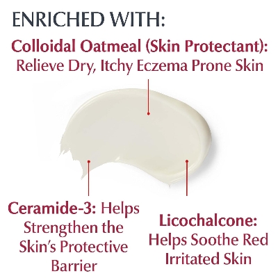 Picture of Eucerin Eczema Relief Cream - Full Body Daily Lotion for Eczema - 141g