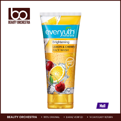 Picture of Everyuth Naturals Brightening Lemon & Cherry Face Wash - 150g