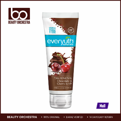 Picture of Everyuth Naturals Chocolate & Cherry  Tan Removal Scrub - 50g