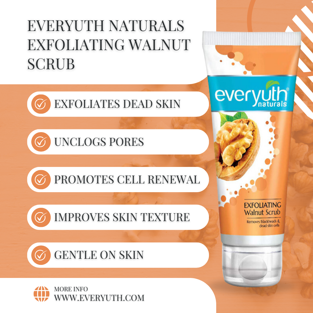 Picture of Everyuth Naturals Exfoliating Walnut Scrub - 100g