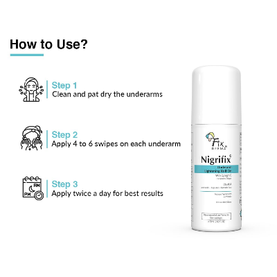 Picture of Fixderma Nigrifix Underarm Lightening Roll On - 60ml