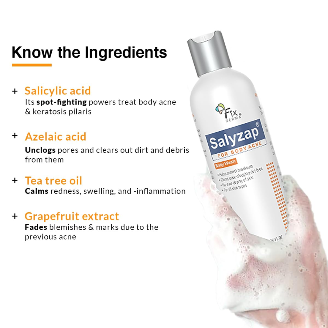 Picture of Fixderma Salyzap Body Wash - 200ml