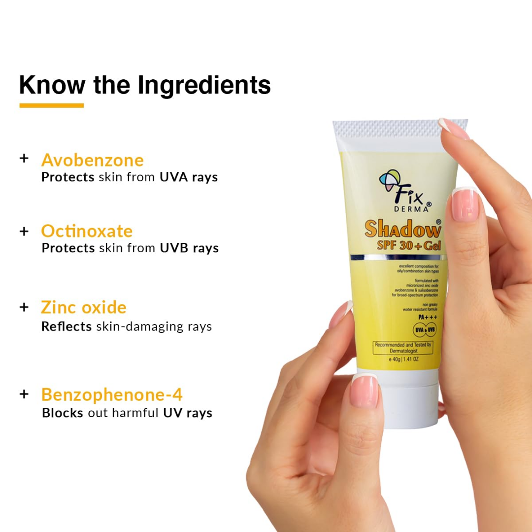 Picture of Fixderma Shadow SPF 30+ Gel - 40g