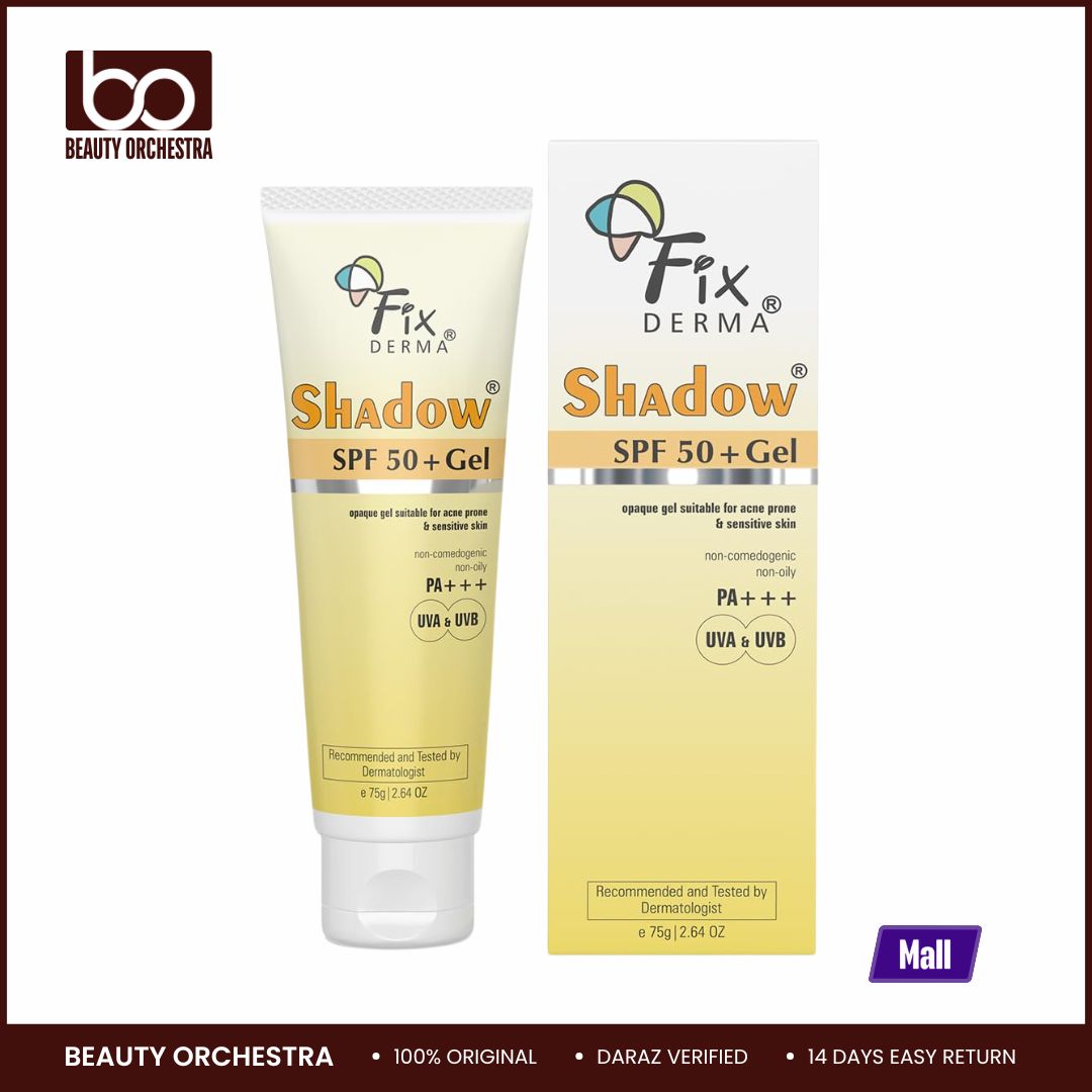 Picture of Fixderma Shadow SPF 50+ Gel Titanium Dioxide & Zinc Oxide Sunscreen - 75g