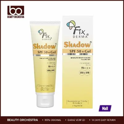 Picture of Fixderma Shadow SPF 50+ Gel Titanium Dioxide & Zinc Oxide Sunscreen - 75g