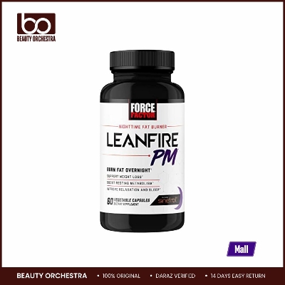 Picture of Force Factor LeanFire PM Weight Loss Pills for Women & Men, Burner Fat Overnight 60 Capsules