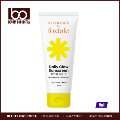 Picture of Foxtale Essentials Daily Glow Sunscreen SPF 50 - 50ml