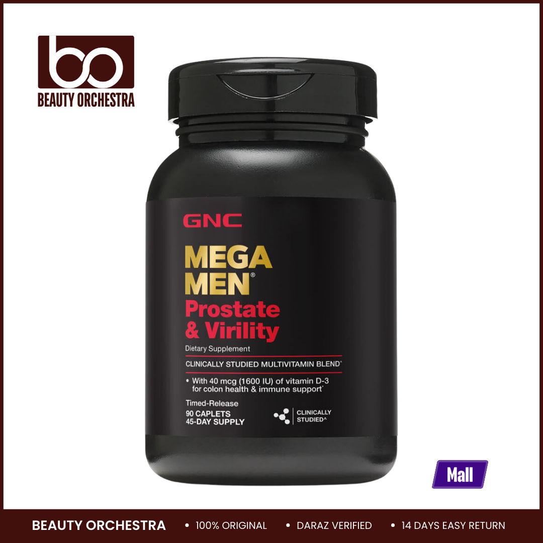 Picture of GNC Mega Men Prostate & Virility Multivitamin - 90 Caplets