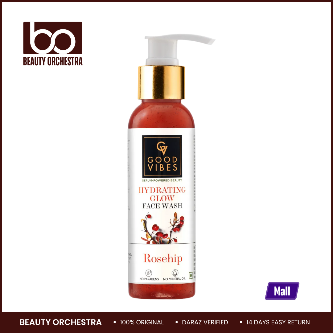 Picture of Good Vibes Rosehip Hydrating Glow Face Wash - 120ml