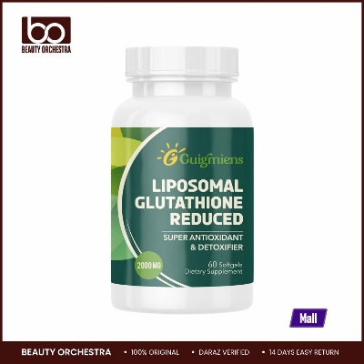 Picture of Guigmiens Liposomal Glutathione Reduced Super Antioxidant & Detoxifier 2000 MG 60 Softgels