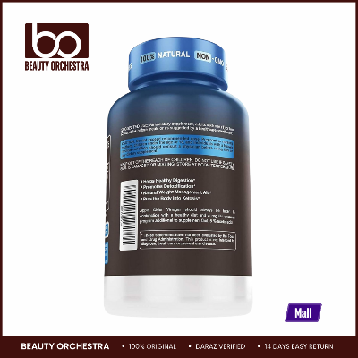 Picture of Herbtonics Apple Cider Vinegar + Keto - 120 Veg Capsules