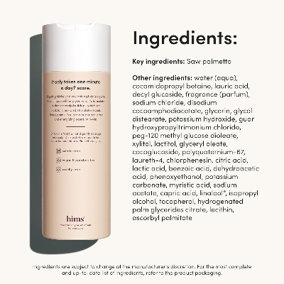 Picture of hims Thick Fix Shampoo for Men - Thickening Shampoo with Saw Palmetto - 190 ml