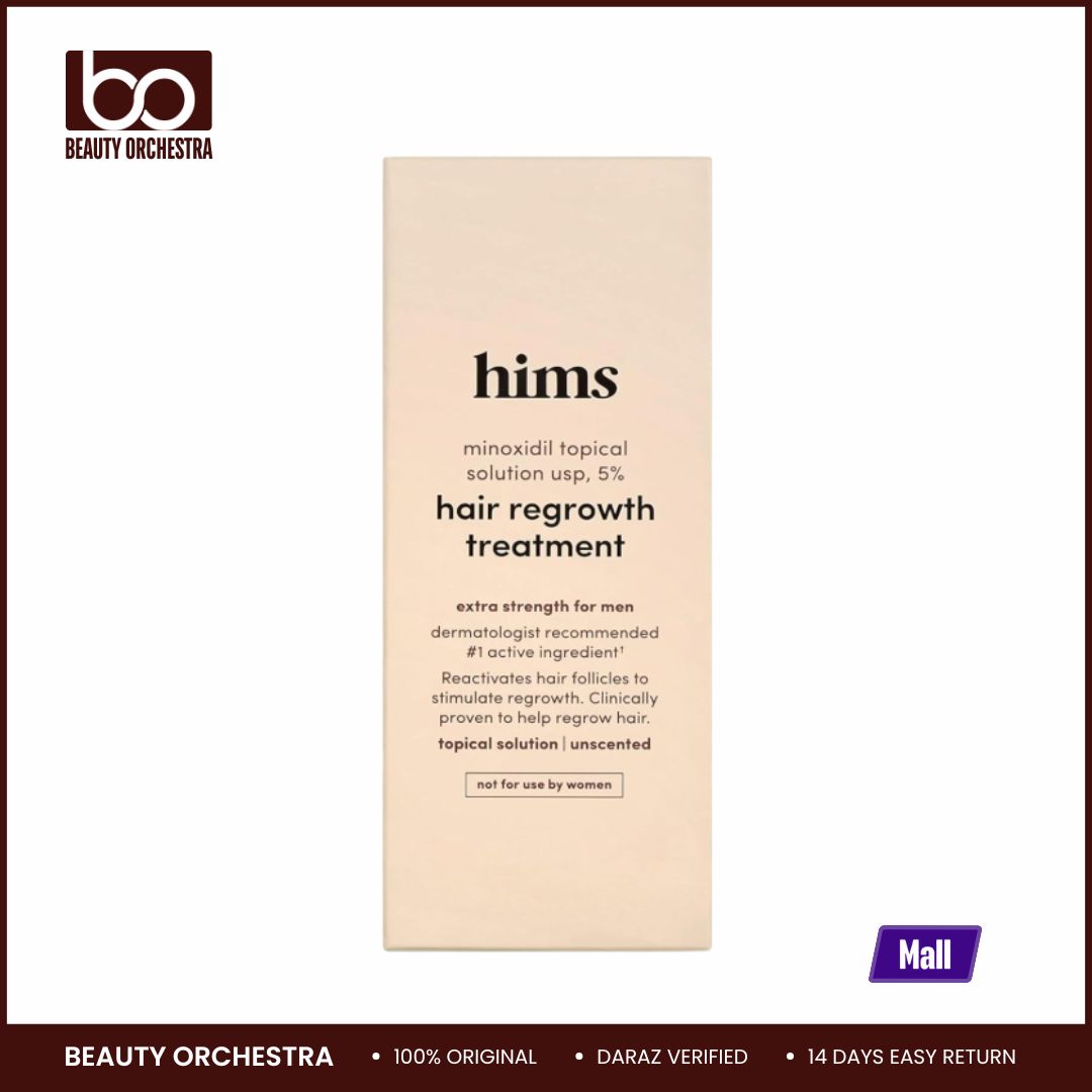 Picture of hims Topical Minoxidil Solution 5% - Extra Strength Hair Growth Treatment for Men - 60 g