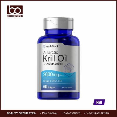 Picture of Horbaach Antarctic Krill Oil 2000mg 60 Softgel Capsules
