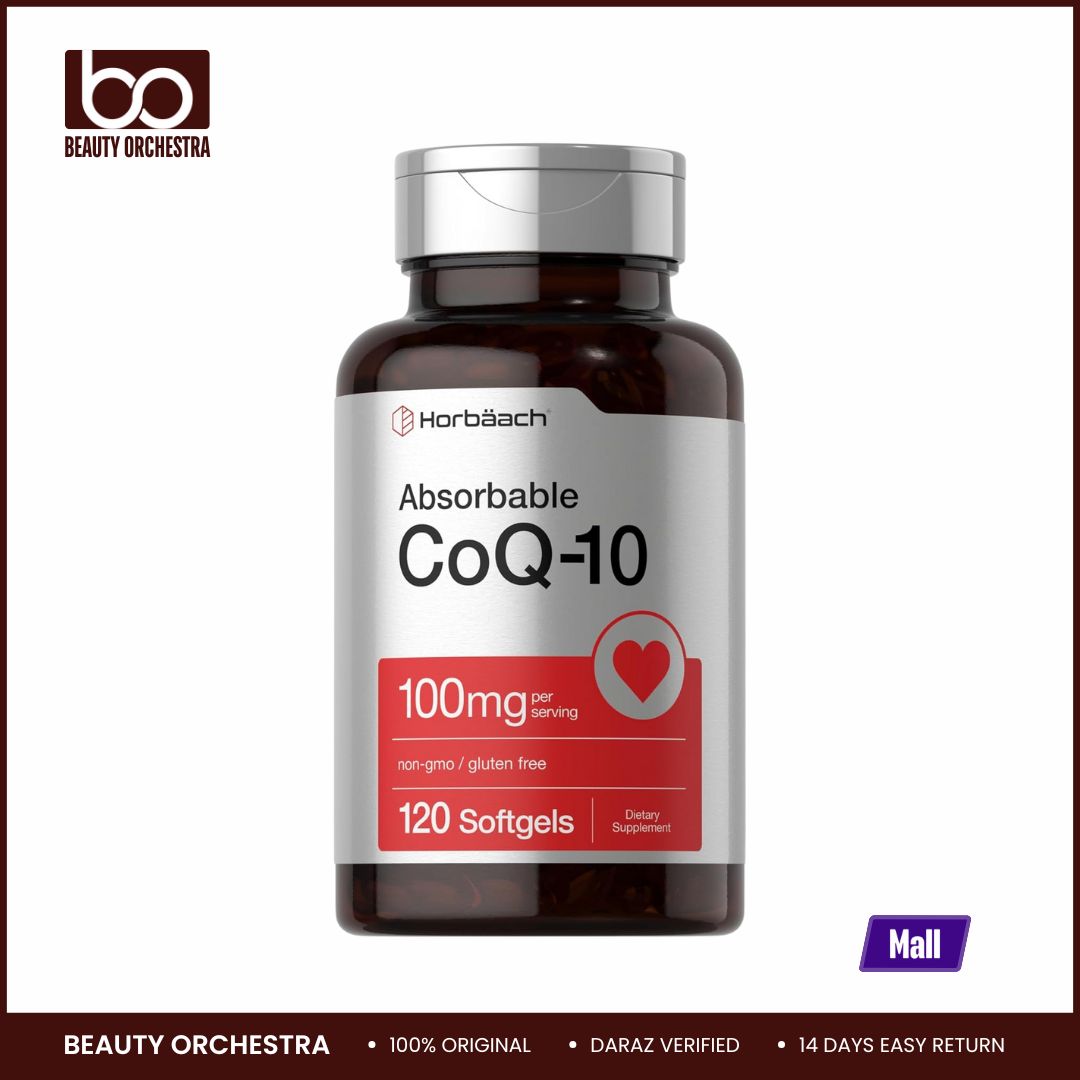 Picture of Horbaach CoQ10 100mg 120 Softgels