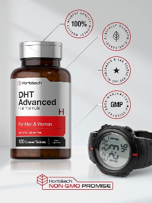 Picture of Horbaach DHT Advanced Hair Formula 120 Tablets