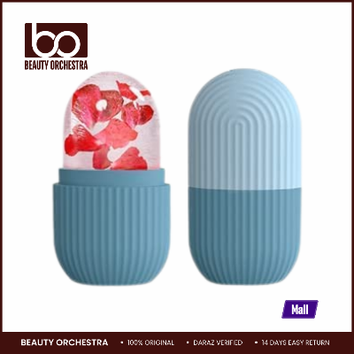 Picture of Ice Roller Face Massager For Brightening Complexion, Shrinking & Tightening Pores - Blue