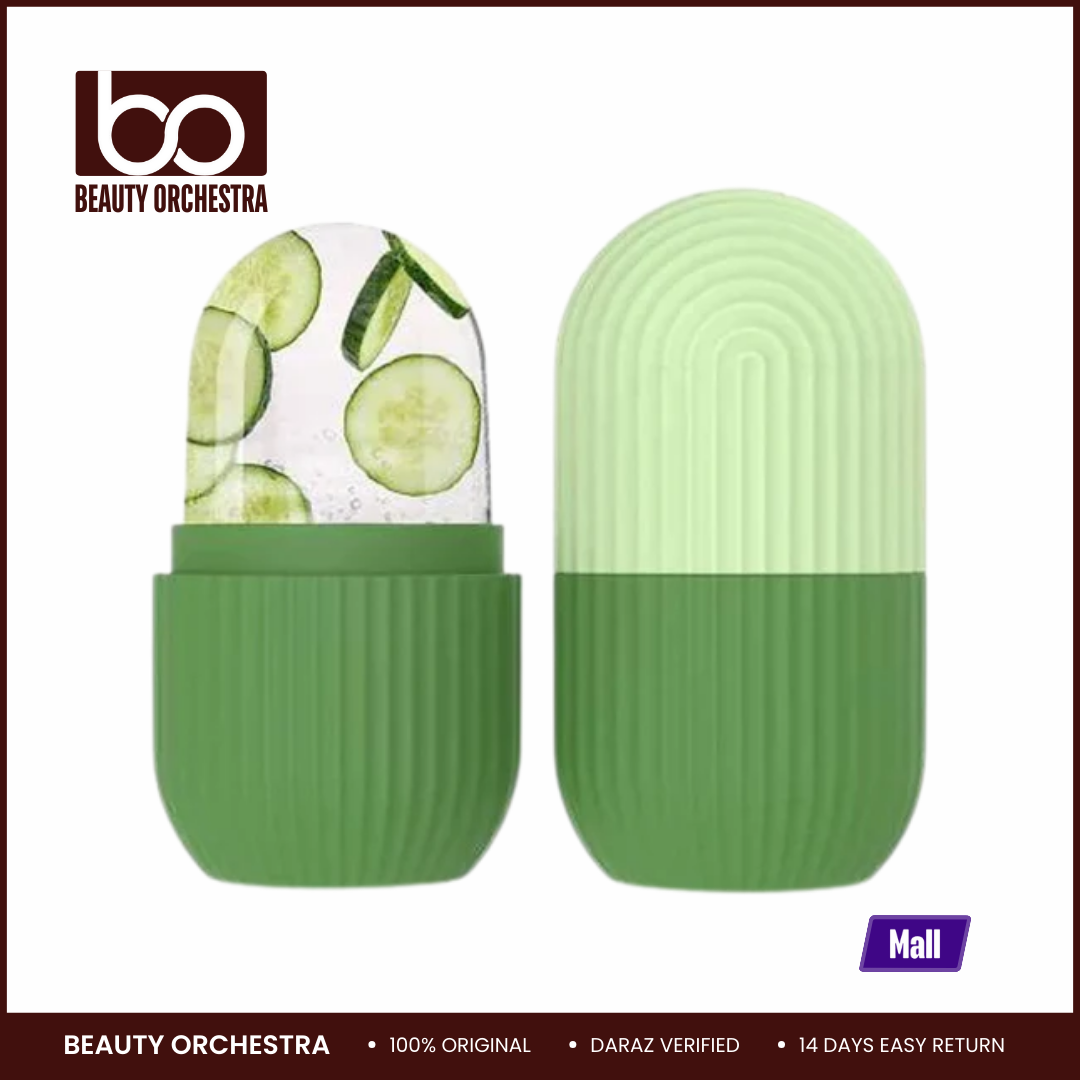 Picture of Ice Roller Face Massager To Brighten Complexion, Shrink & Tighten Pores - Green