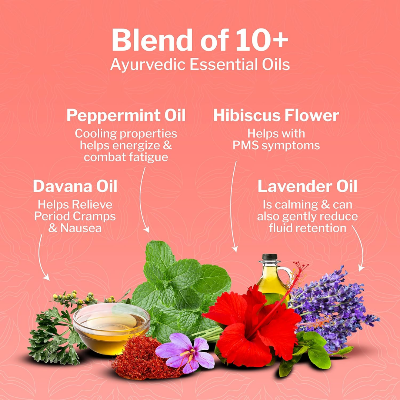 Picture of Inaari Comfort Roll On Oil For Menstrual Cramps - 10ml