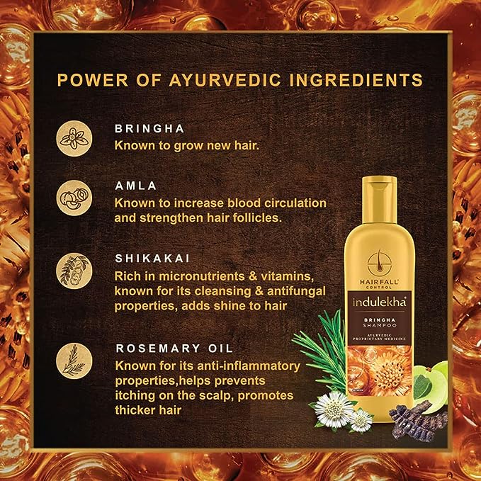 Picture of Indulekha Bringha Ayurvedic Shampoo - 200ml