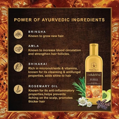 Picture of Indulekha Bringha Ayurvedic Shampoo - 200ml