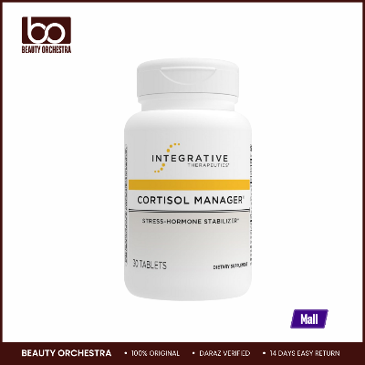 Picture of Integrative Therapeutics Cortisol Manager - Adrenal Health Support Supplement for Healthy Stress Response - 30 Tablets