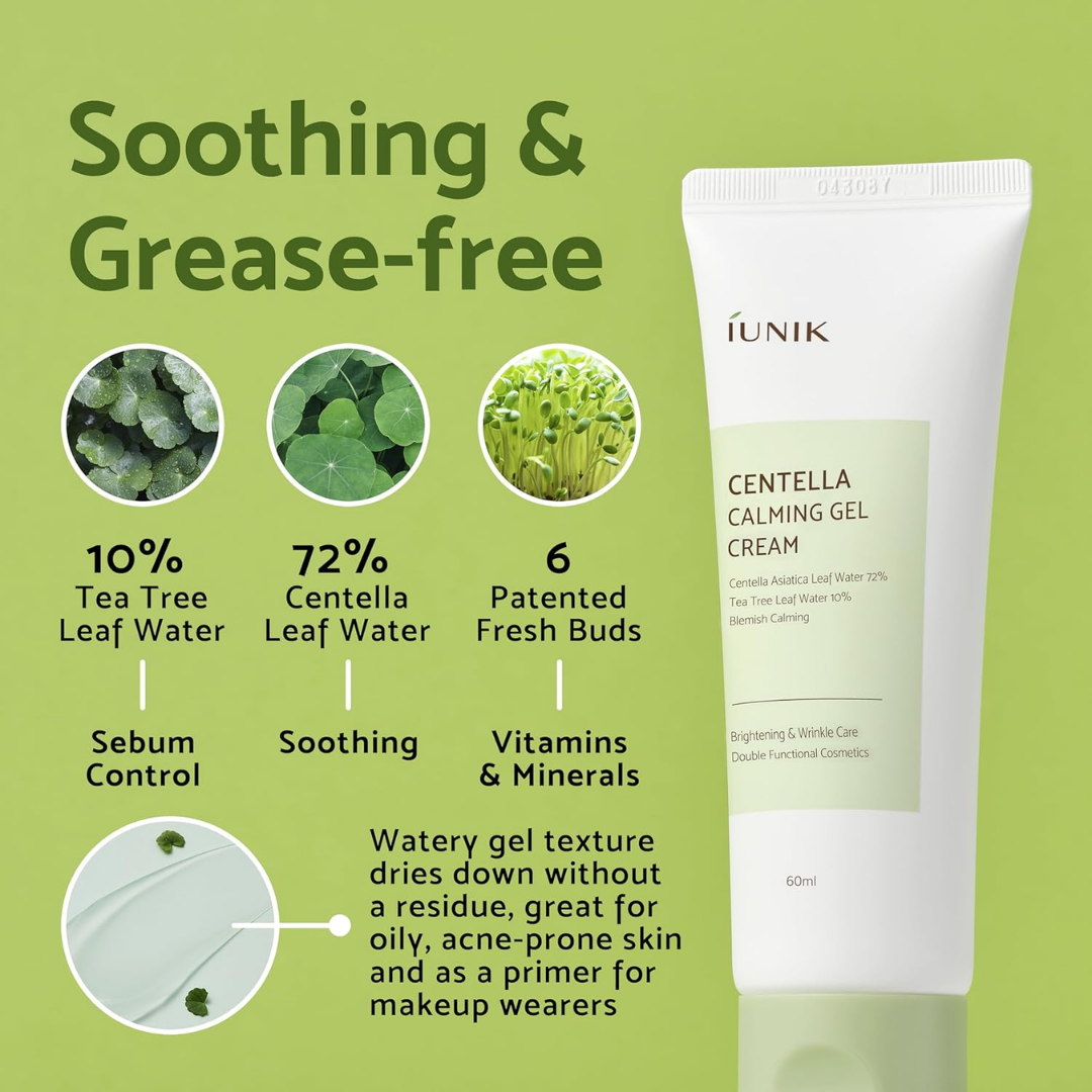 Picture of iUNIK Centella Calming Gel Cream - 60ml