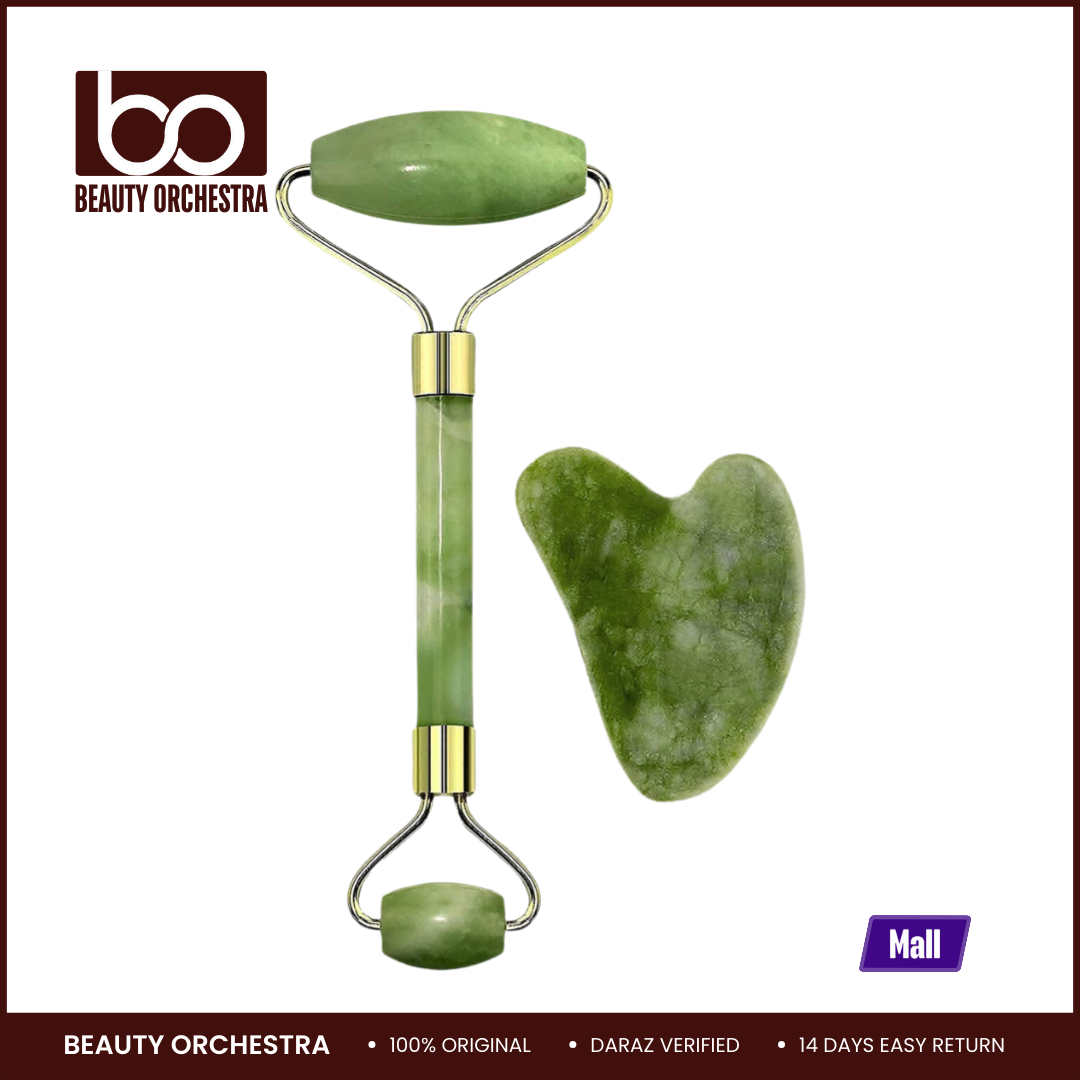 Picture of Jade Roller And Gua Sha Set For Beautiful Skin