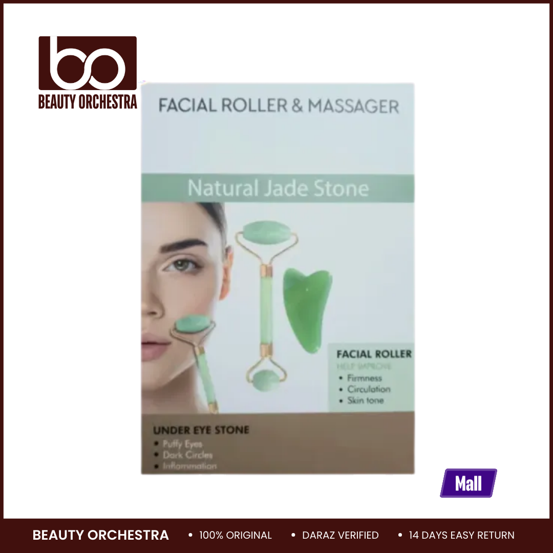 Picture of Jade Roller And Gua Sha Set For Beautiful Skin