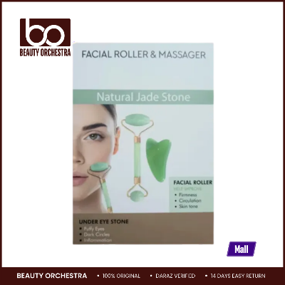 Picture of Jade Roller And Gua Sha Set For Beautiful Skin
