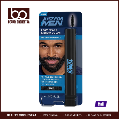 Picture of Just for Men 1-Day Beard & Brow Color - Black (9ml)