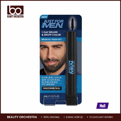Picture of Just for Men 1-Day Beard & Brow Color - Darkest Brown/Black - 9ml