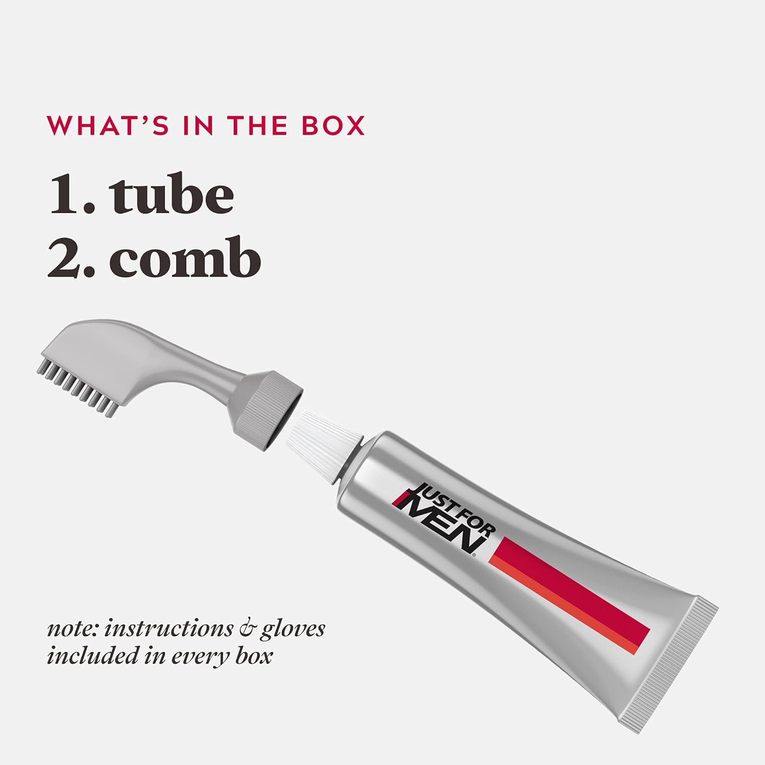 Picture of Just for Men Easy Comb-in Hair Color - Real Black