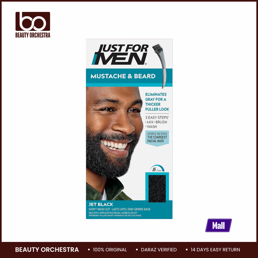 Picture of Just for men Mustache & Beard Jet Black