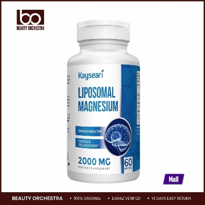 Picture of Kayseari Liposomal Magnesium L-Threonate 2000mg-High Absorption-Magnesium Threonate Supplements with Vitamin D3 & K2 for Women Men 60 Magnesium L Threonate