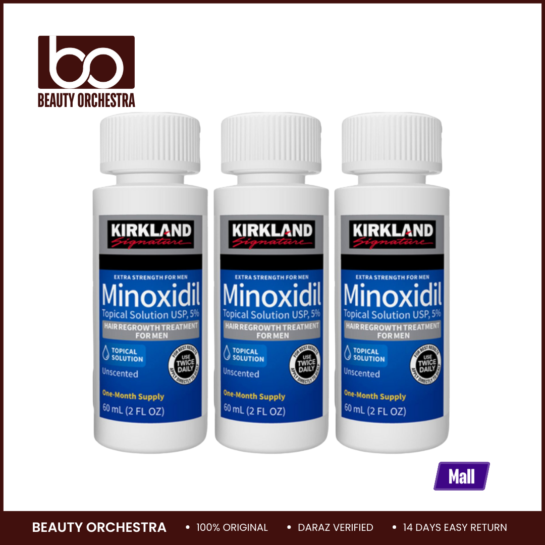 Picture of Kirkland Minoxidil 5% for Beard & Hair Growth (Three Month Supply)