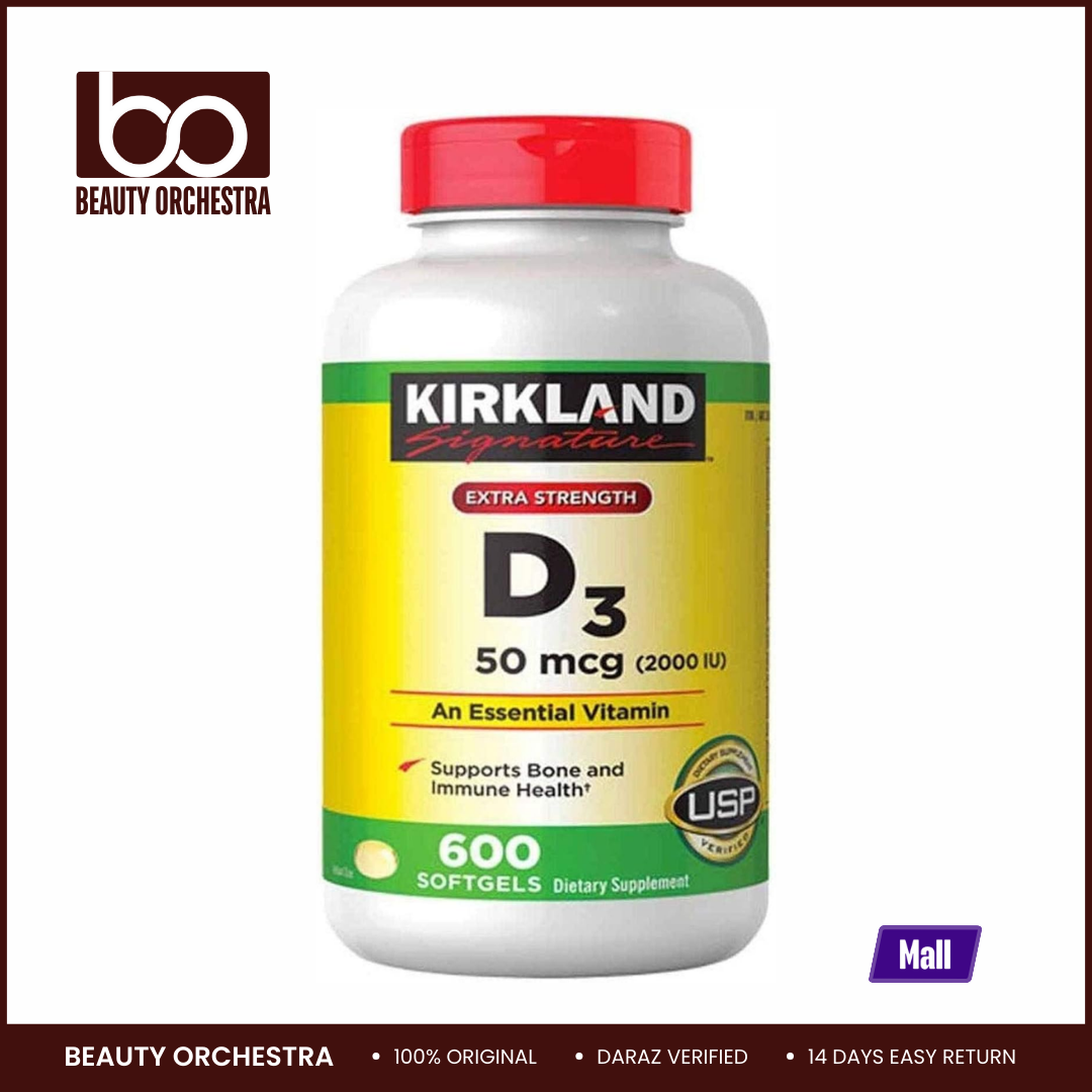 Picture of Kirkland Signature Extra Strength D3 50 mcg - 600 Softgels (Exp- Nov 2025)