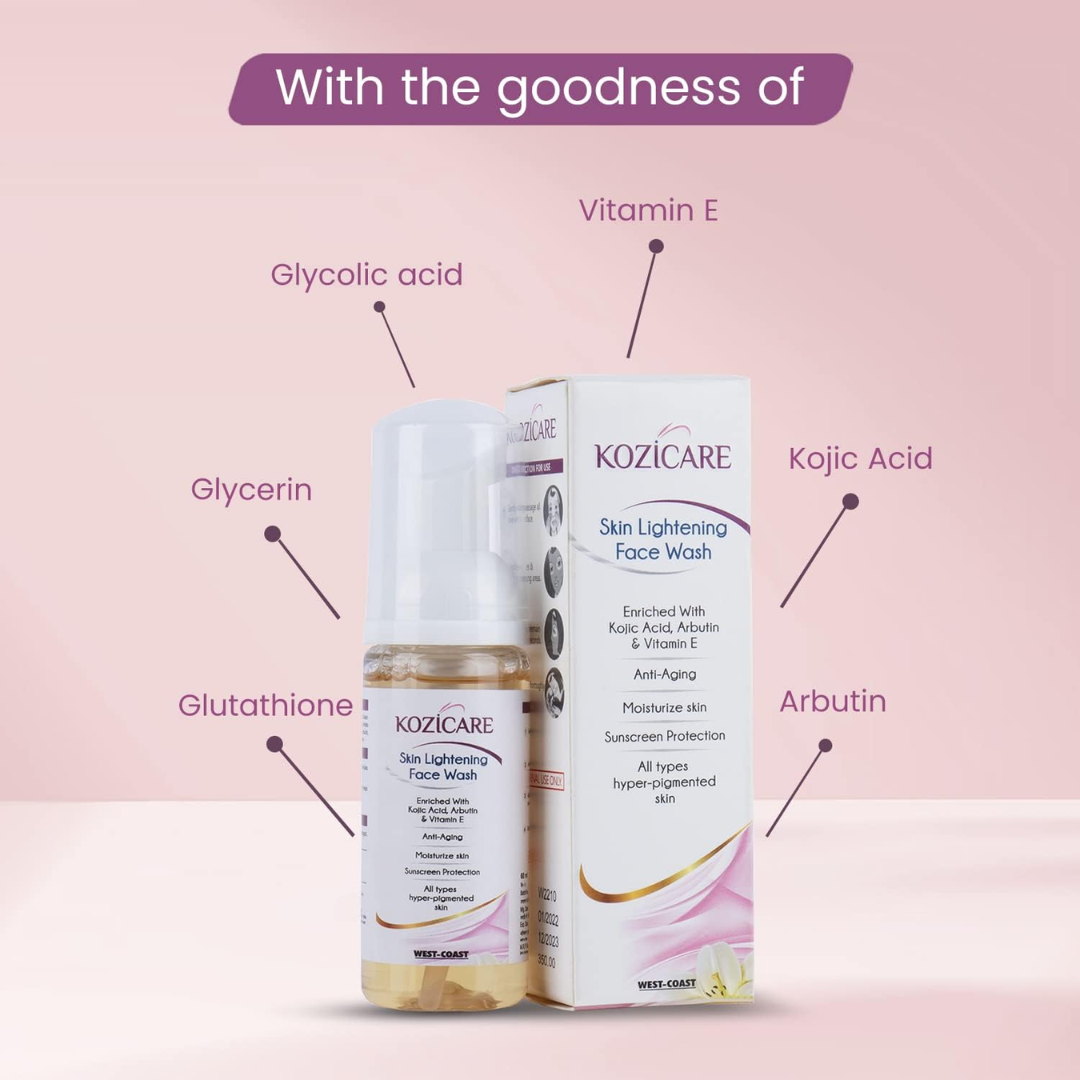 Picture of Kozicare Skin Lightening Face Wash - 60ml