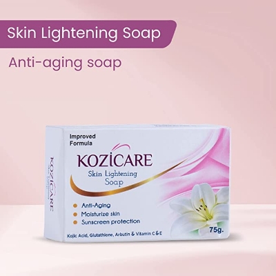 Picture of Kozicare Skin Lightening Soap for Face And Body 75 G