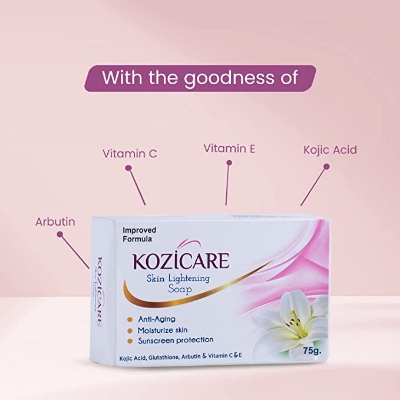 Picture of Kozicare Skin Lightening Soap for Face And Body 75 G