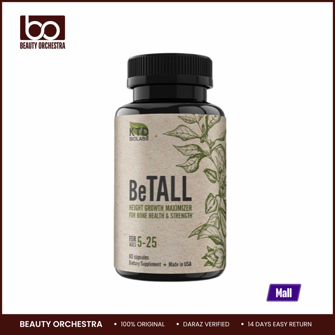 Picture of KTD BIOLABS BeTall Height Growth Maximizer For ages 5-25 - 60 capsules