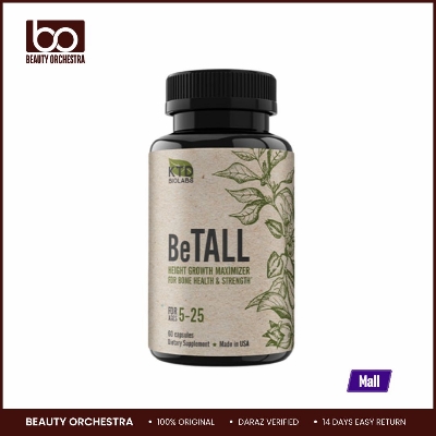 Picture of KTD BIOLABS BeTall Height Growth Maximizer For ages 5-25 - 60 capsules