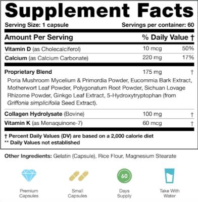 Picture of KTD Biolabs Height Growth MAX+ Kids Height Increase Booster - Made in USA - Natural Vitamins for Boys & Girls to Grow Taller - Multivitamin Capsules for Adults, Teens & Child Bone Growth